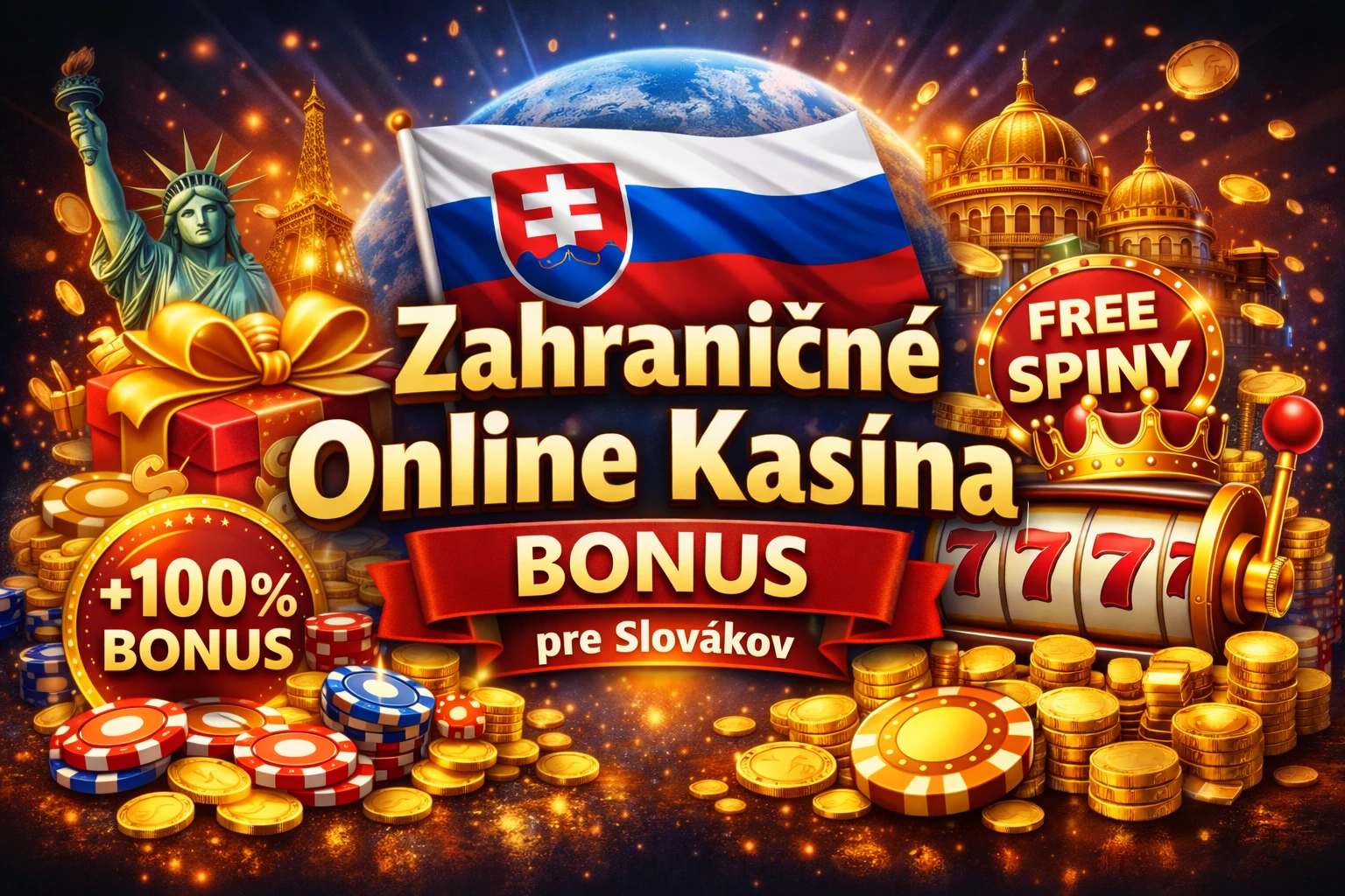 Zahraničné Online Kasína pre Slovákov Bonus